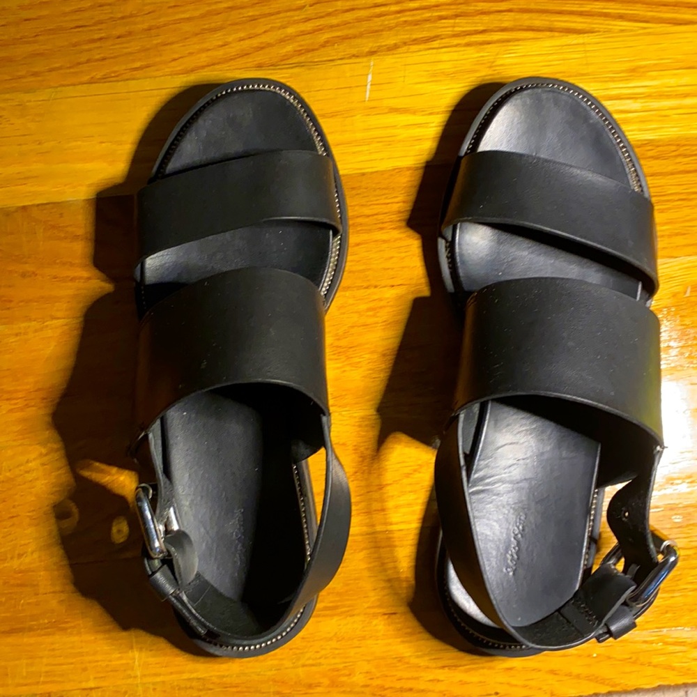 Black Sandals - lightly used